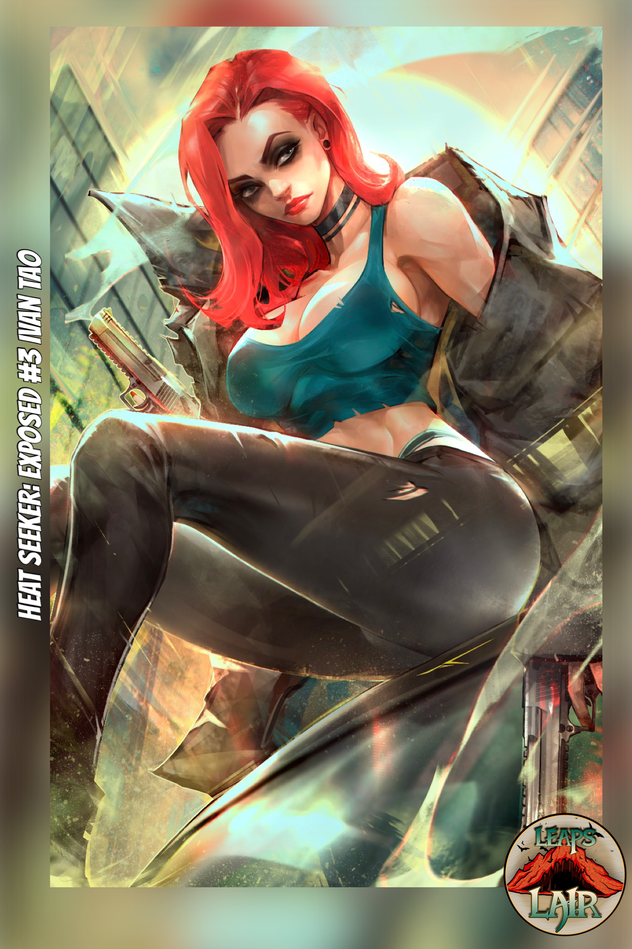 HEAT SEEKER: EXPOSED (A Gun Honey Series) #3 Ivan Tao Virgin Exclusive by LeapsLair LTD 500