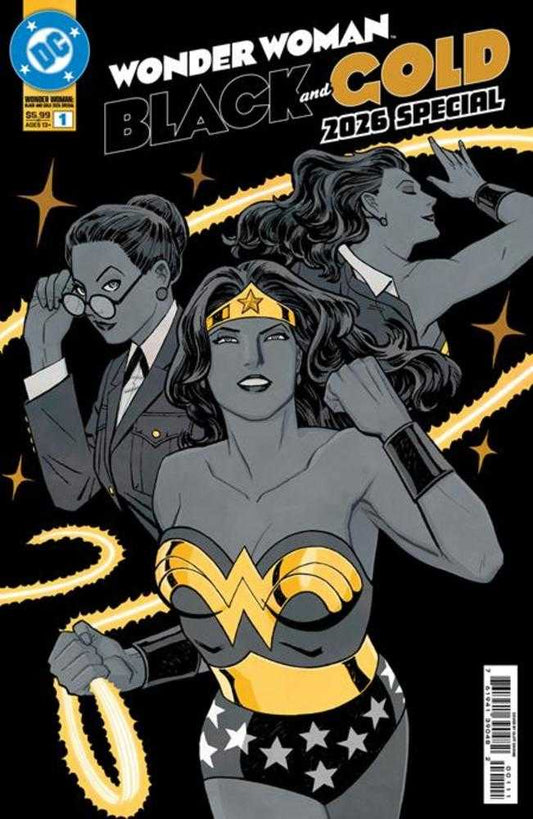 Wonder Woman Black & Gold 2026 Special #1 (One Shot) Cover A Cliff Chiang PRESALE 1/14
