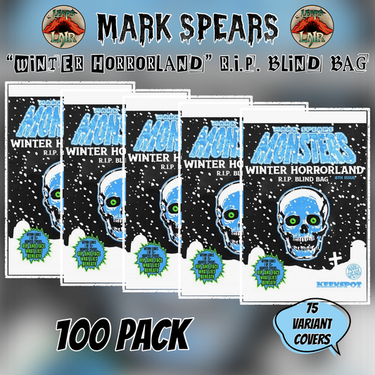 WINTER HORRORLAND R.I.P. BLIND BAG 100-PACK | Mark Spears Monsters #8 | Presale 12/17 Ships 01/17