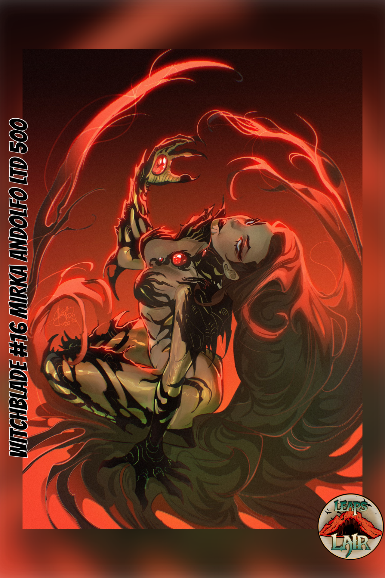 WITCHBLADE #16 – MIRKA ANDOLFO x LEAPSLAIR EXCLUSIVE – LTD 500 – In-Store 11/12/25 Ships 12/12/25