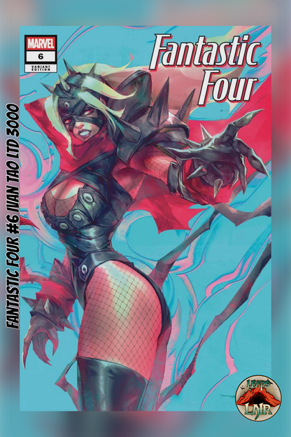 FANTASTIC FOUR #6 – IVAN TAO EXCLUSIVE – MALICE INVISIBLE WOMAN PT 1 (In-Store 12/03 | Ships 01/03)