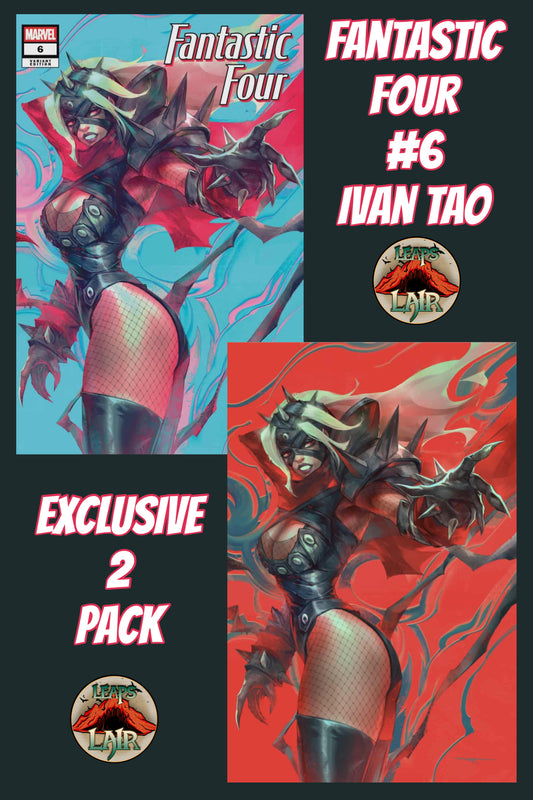 FANTASTIC FOUR #6 – IVAN TAO EXCLUSIVE – MALICE INVISIBLE WOMAN PT 1 (In-Store 12/03 | Ships 01/03)