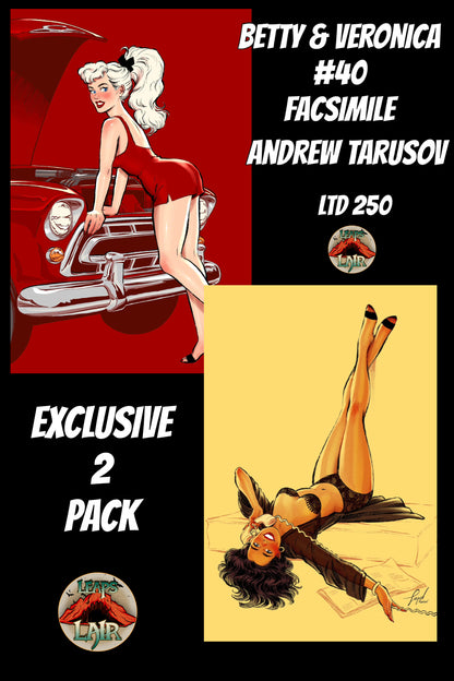 BETTY & VERONICA #40 💃 Tarusov Exclusive | LeapsLair LTD 250 w/ COA