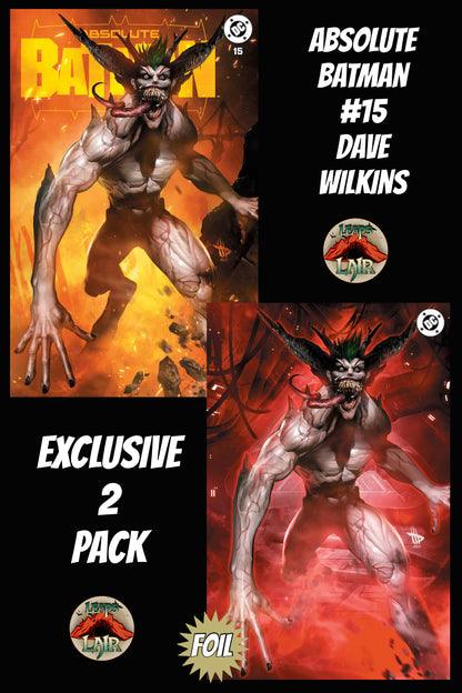 Absolute Batman #15 | Dave Wilkins Exclusive | 1st Appearance of Absolute Joker | Presale 12/10