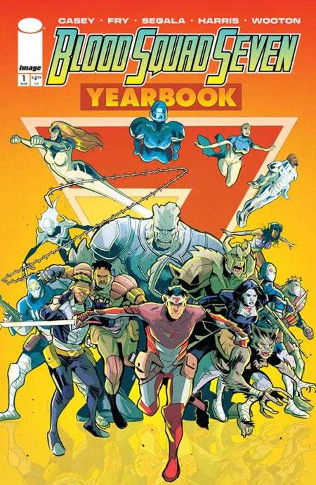 Blood Squad Seven Yearbook #1 Cover A Paul Fry (Mature)