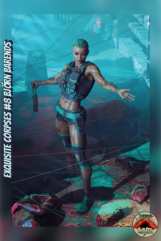 Exquisite Corpses #8 — Björn Barends RECLUSE (LTD 500) LeapsLair Exclusive 🕷️🔥 Presale 12/17