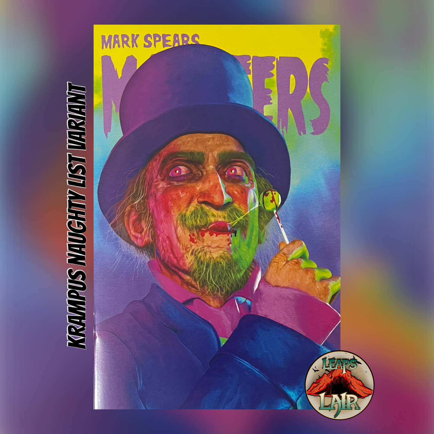 Mark Spears Monsters #8 Winter Horrorland RIP Blind Bag Krampus Naughty List CHASE