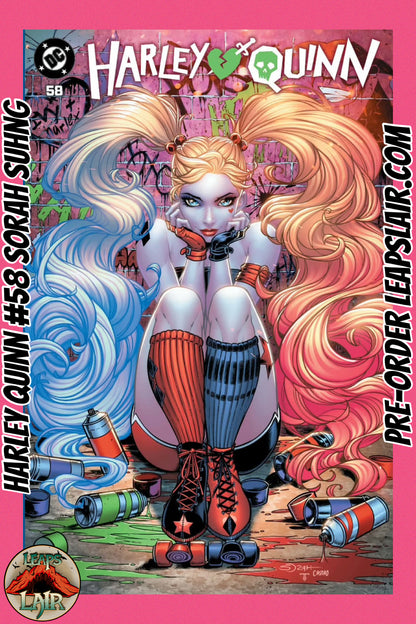HARLEY QUINN #58 – SORAH SUHNG EXCLUSIVE | LEAPSLAIR PRESALE 1/28