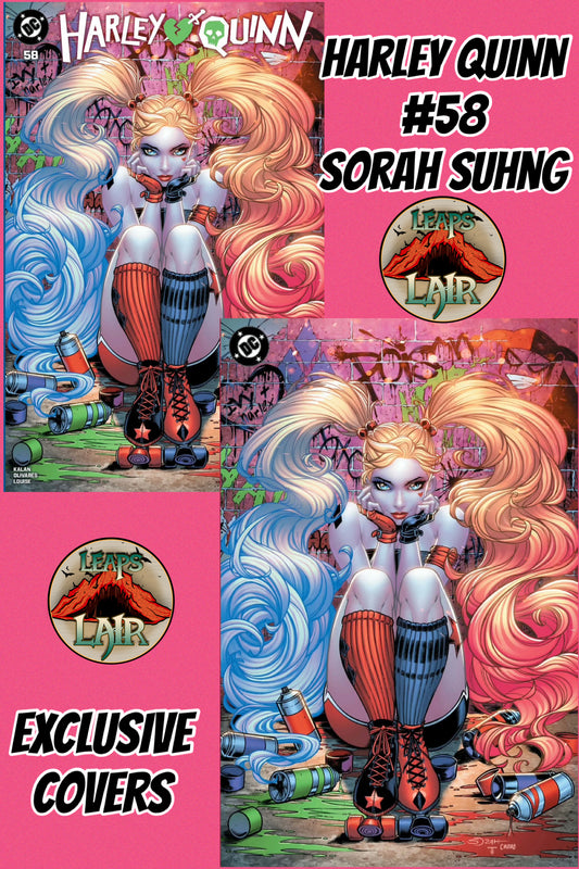 HARLEY QUINN #58 – SORAH SUHNG EXCLUSIVE | LEAPSLAIR PRESALE 1/28