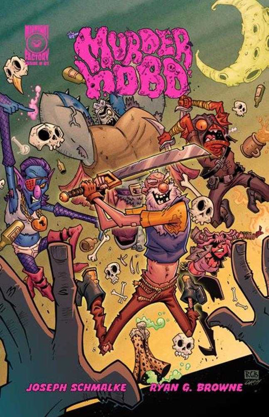Murder Hobo #1 Cover AÂ Ryan G Browne (Mature)