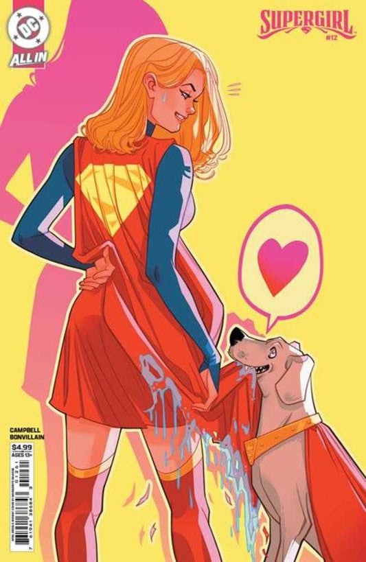 Supergirl #12 Cover F Marguerite Sauvage April Drools Card Stock Variant (The Reign Of The Superboys) PRESALE 4/8