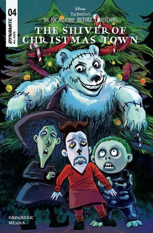Tim Burtons The Nightmare Before Christmas The Shiver Of Christmas Town #4 Cover B Soo Lee Variant PRESALE 4/1
