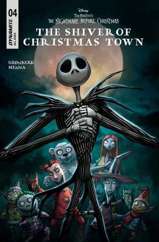 Tim Burtons The Nightmare Before Christmas The Shiver Of Christmas Town #4 Cover C Alan Quah Variant PRESALE 4/1