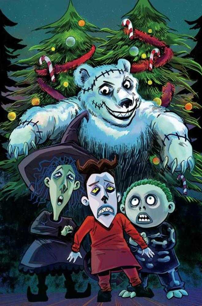Tim Burtons The Nightmare Before Christmas The Shiver Of Christmas Town #4 Cover H Inc 1:15 Soo Lee Full Art Variant