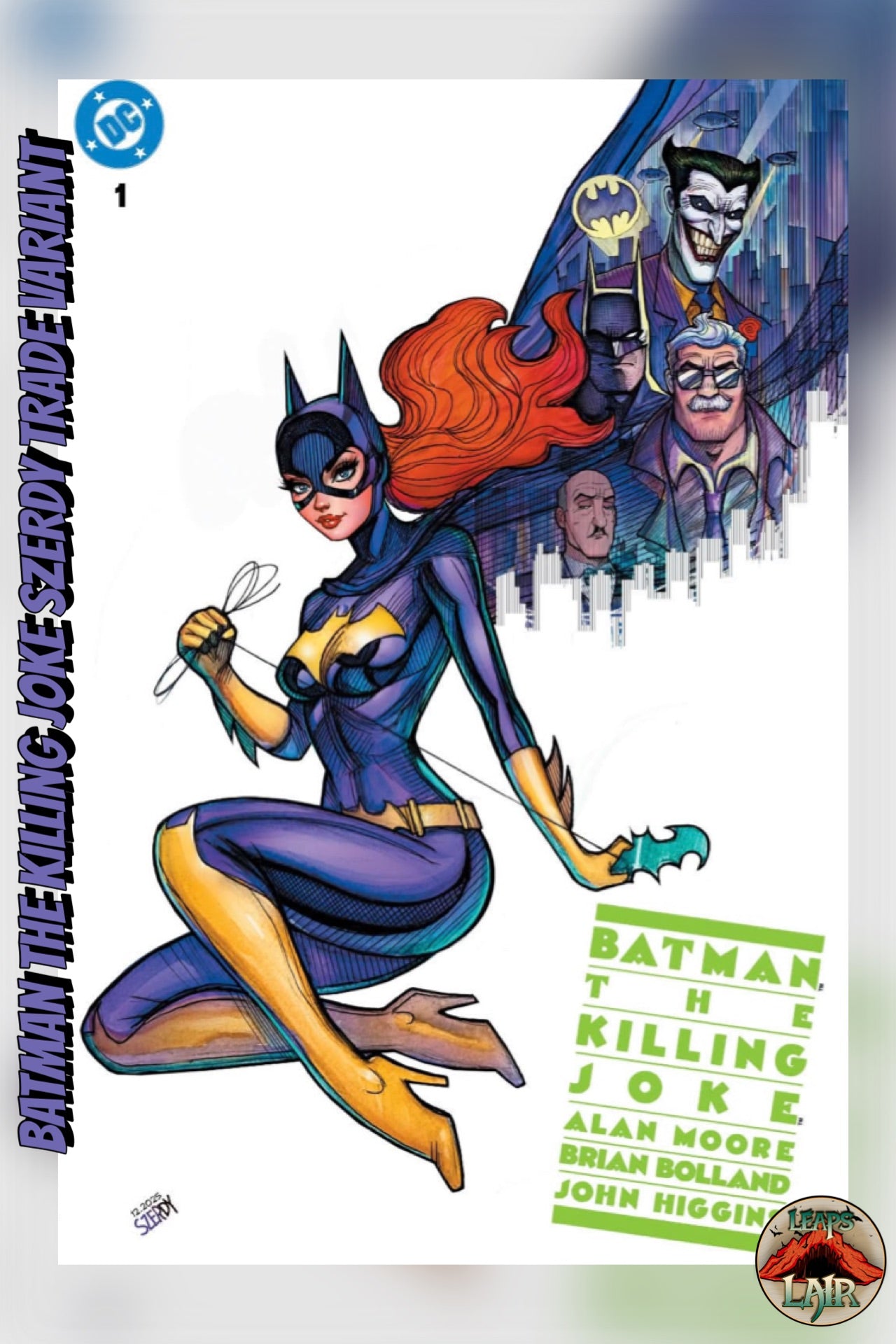 Batman Killing Joke #1 Szerdy 2-Pack Trade + Virgin Foil LeapsLair
