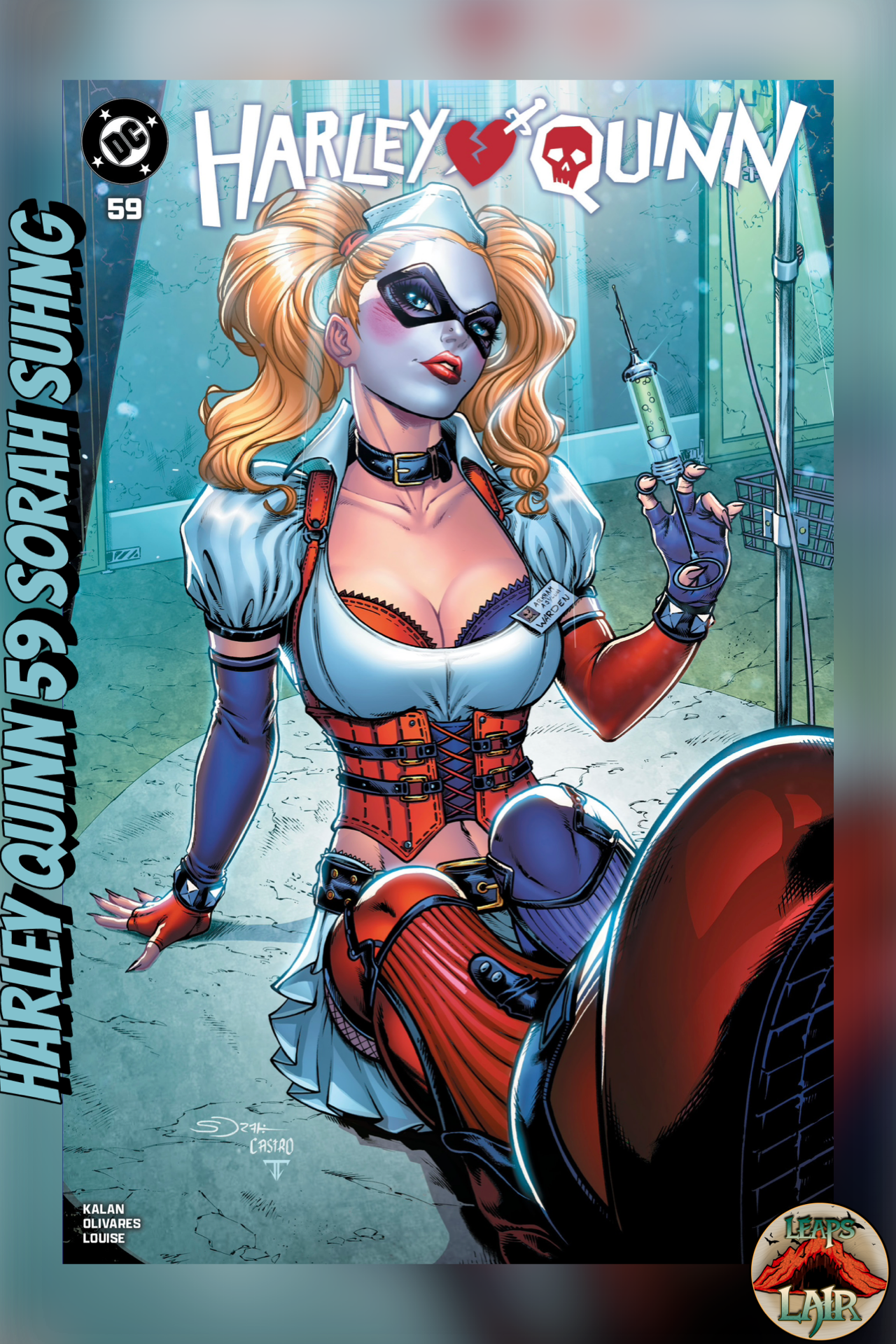 Harley Quinn #59 Suhng Exclusive Trade LeapsLair