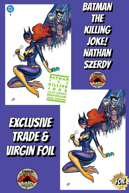 Batman Killing Joke #1 Szerdy 2-Pack Trade + Virgin Foil LeapsLair