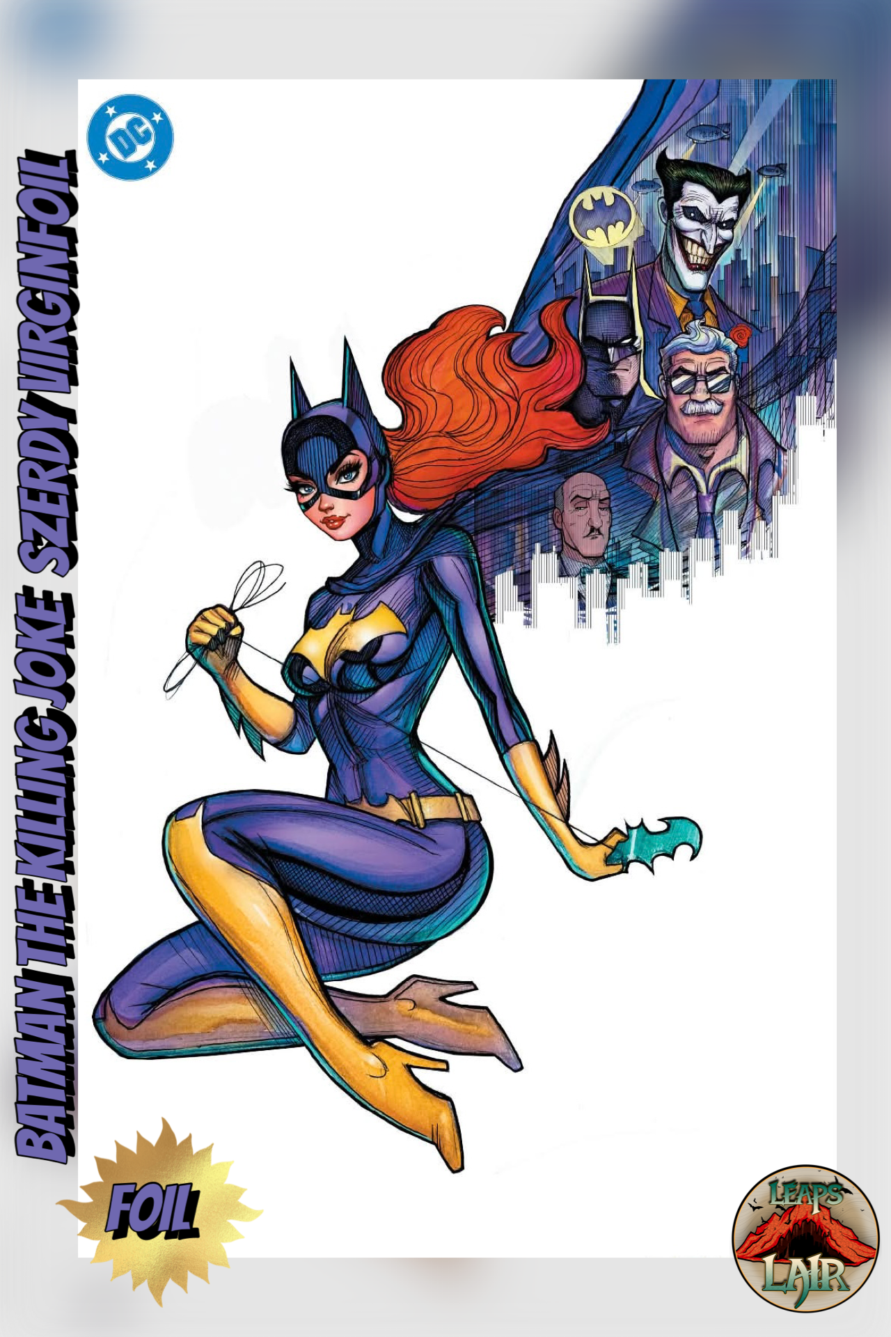 Batman Killing Joke #1 Szerdy 2-Pack Trade + Virgin Foil LeapsLair