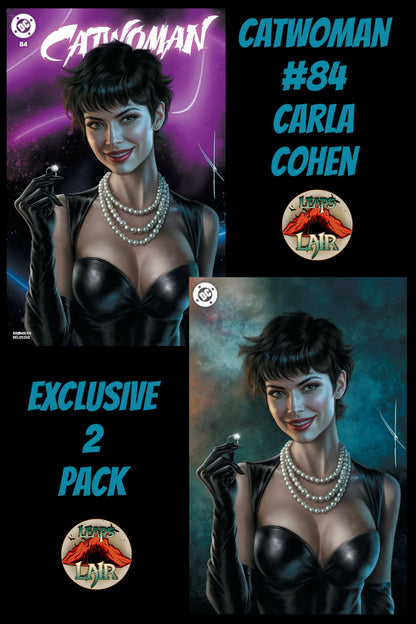 Catwoman #84 Carla Cohen Exclusive Trade and Virgin 2-Pack
