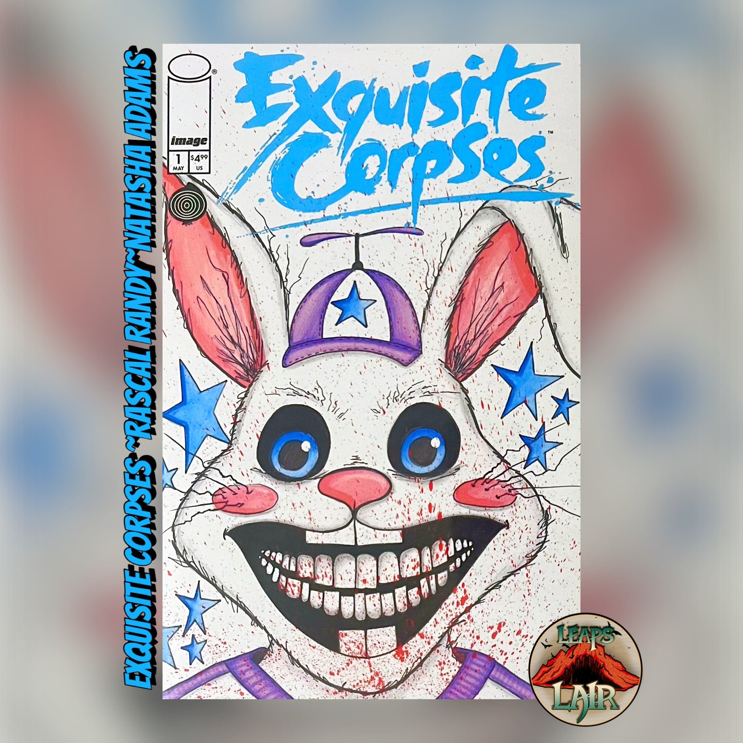 EXQUISITE CORPSES ~ RASCAL RANDY SKETCH PRINT~NATASHA ADAMS