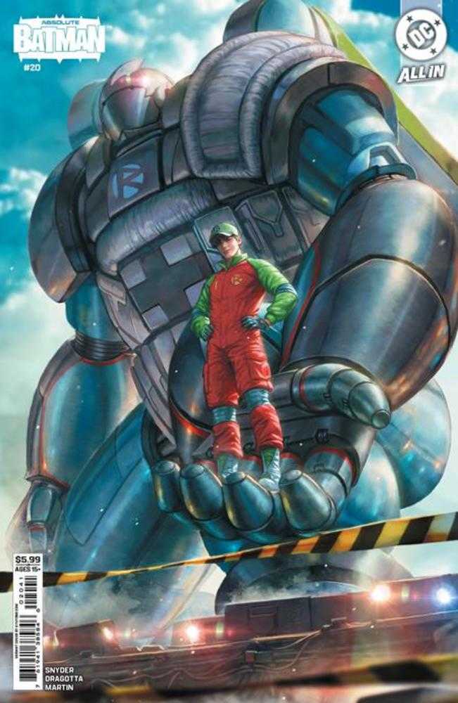 Absolute Batman #20 Cover D Kyuyong Eom Robins Dick Grayson Card Stock Variant *Manufacturing Damage*