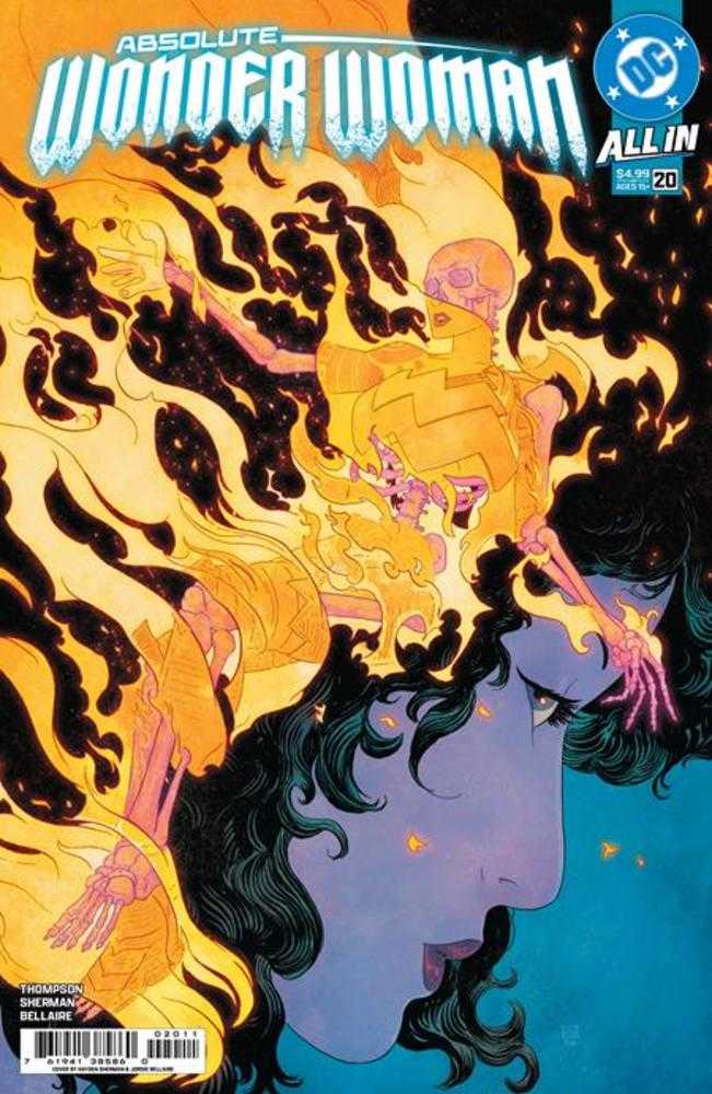 Comic book cover of 'Absolute Wonder Woman #20 Cover A Hayden Sherman'