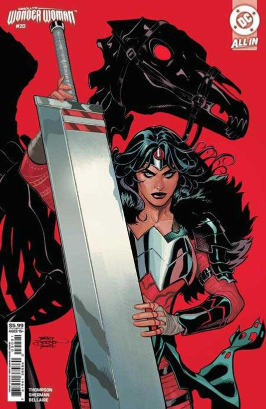 Comic book cover of 'Absolute Wonder Woman #20 Cover B Terry Dodson Card Stock Variant'