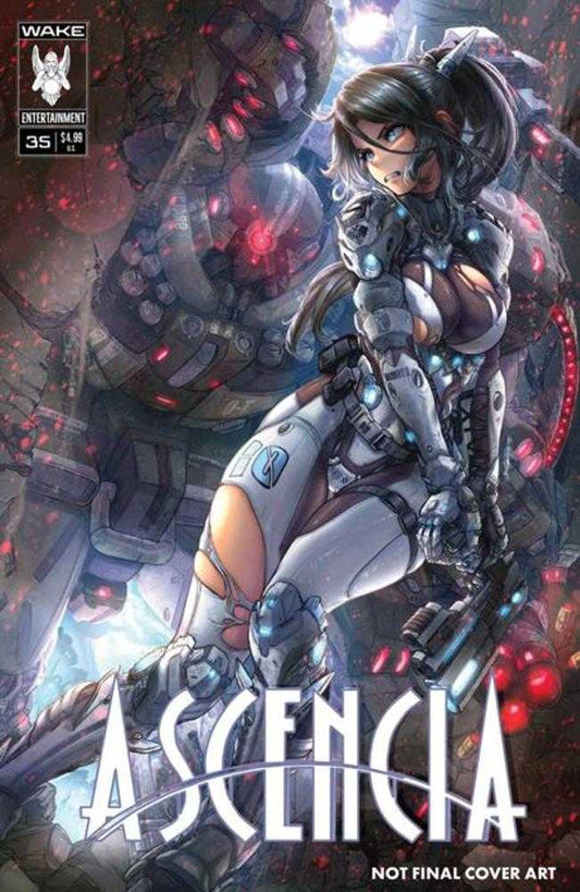 Comic book cover of 'Ascencia #35 Cover A Drax (Mature)'
