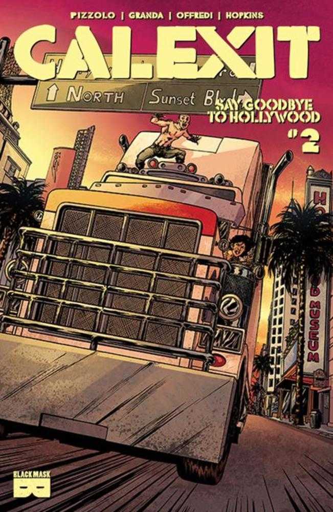 Calexit Say Goodbye To Hollywood #2 (Of 3) Cover A C. Granda (Mature)
