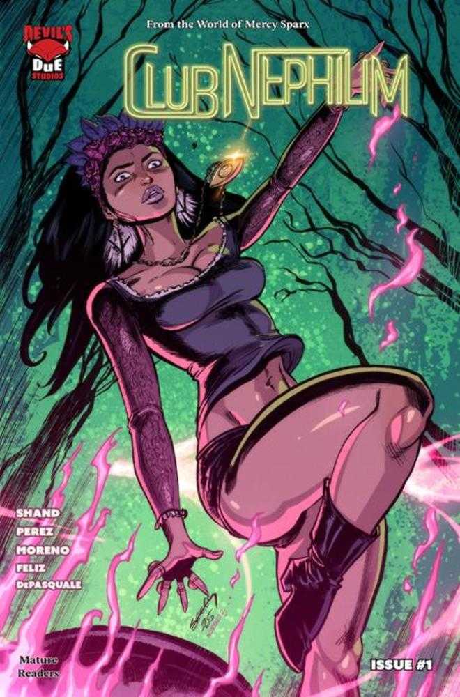 Comic book cover of 'Club Nephilim #1 Cover B Tim Seeley Variant'