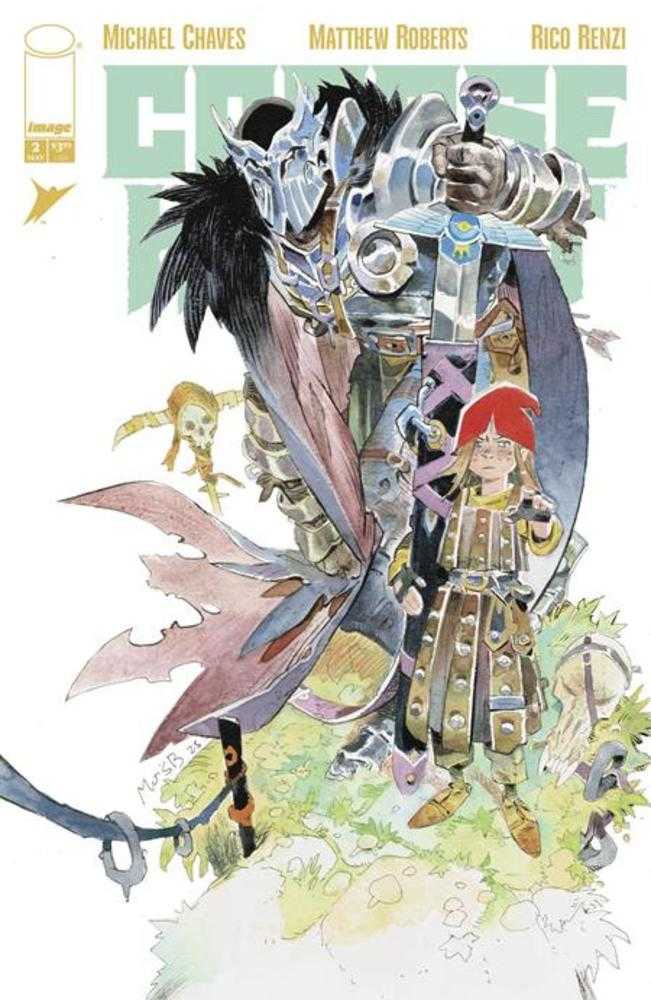 Comic book cover of 'Corpse Knight #2 (Of 6) Cover B Matias Bergara Variant'