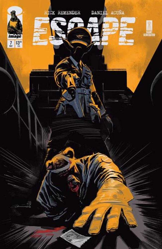 Comic book cover of 'Escape #7 Cover A Daniel Acuna'