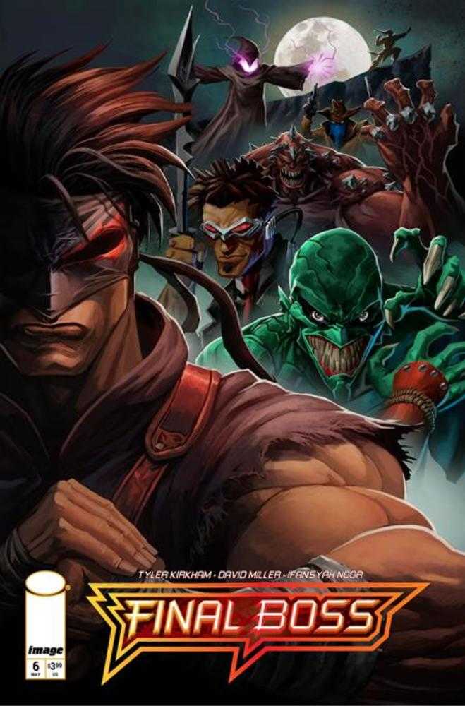 Comic book cover of 'Final Boss #6 Cover A Tyler Kirkham'