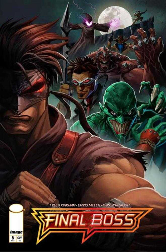 Comic book cover of 'Final Boss #6 Cover A Tyler Kirkham'