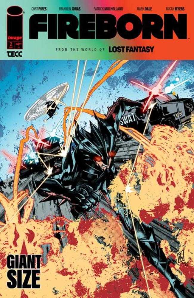 Comic book cover of 'Fireborn #2 Cover A Patrick Mulholland'