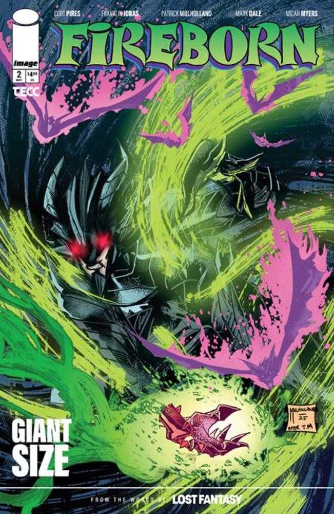 Comic book cover of 'Fireborn #2 Cover B Patrick Mulholland Variant'