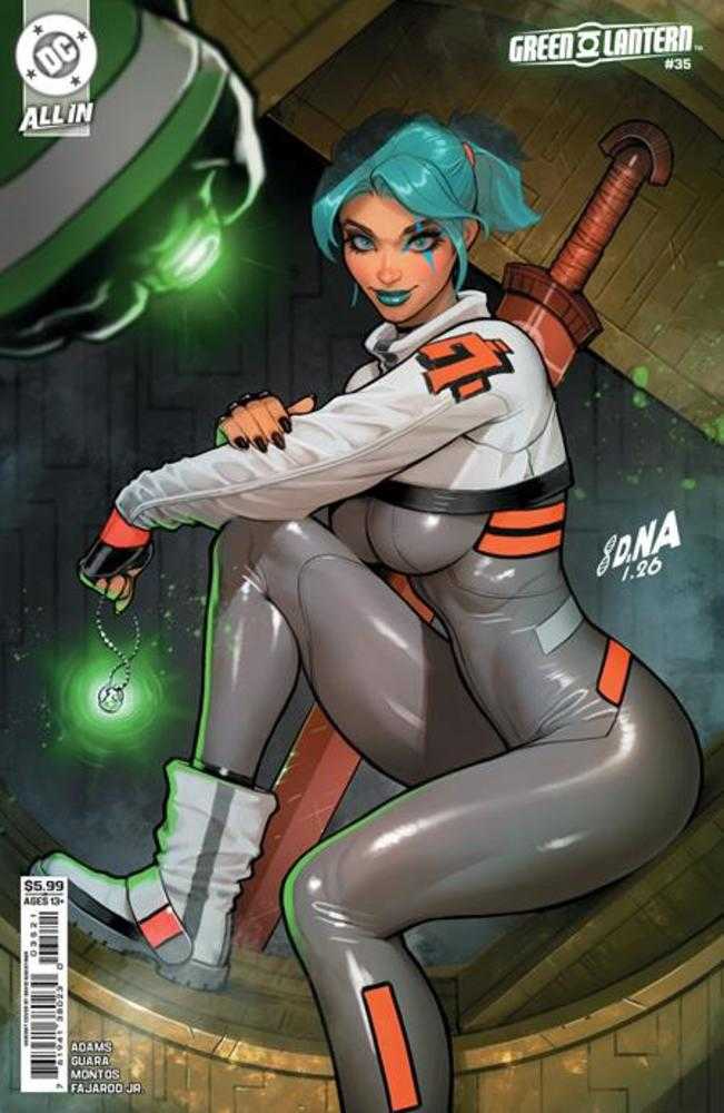 Comic book cover of 'Green Lantern #35 Cover B David Nakayama Card Stock Variant'
