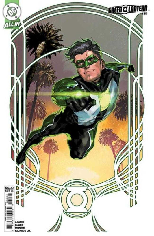 Comic book cover of 'Green Lantern #35 Cover C Yasmine Putri Card Stock Variant'