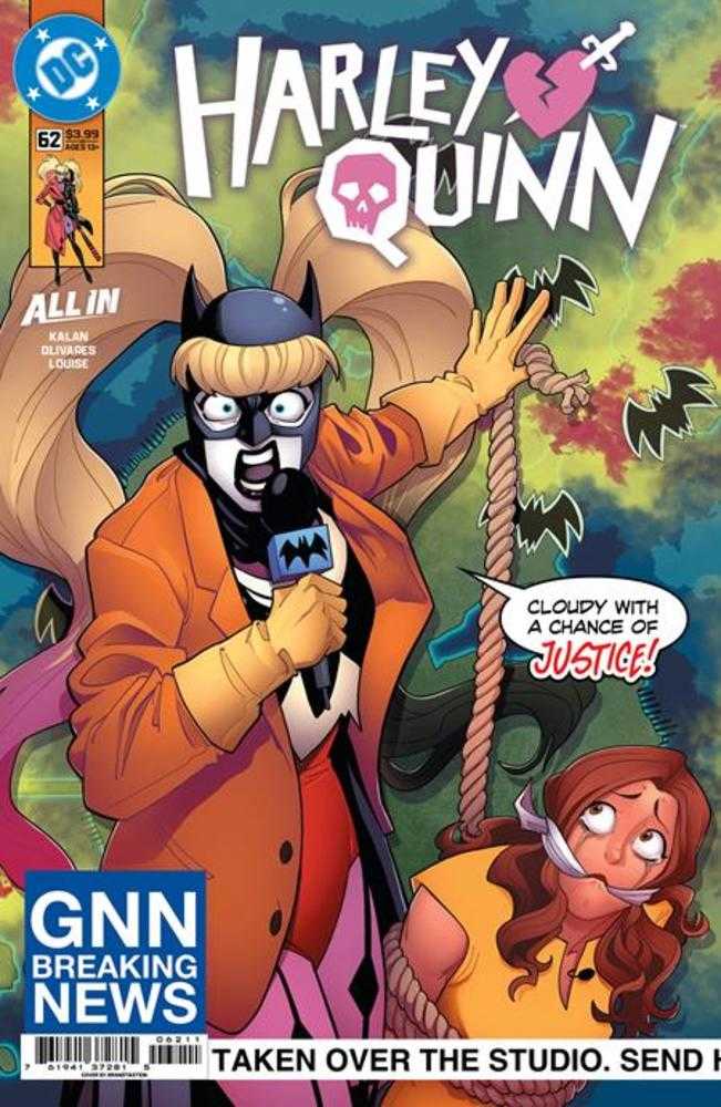 Comic book cover of 'Harley Quinn #62 Cover A Brandt & Stein'