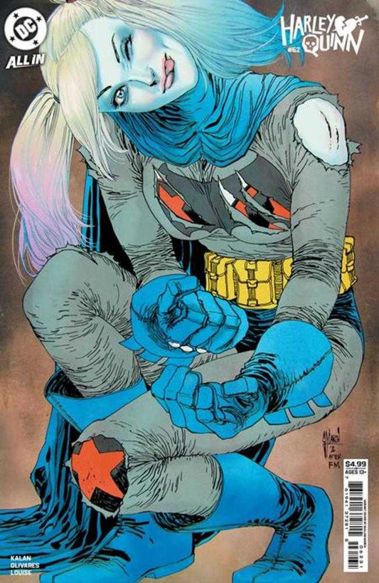Comic book cover of 'Harley Quinn #62 Cover C Guillem March Card Stock Variant'