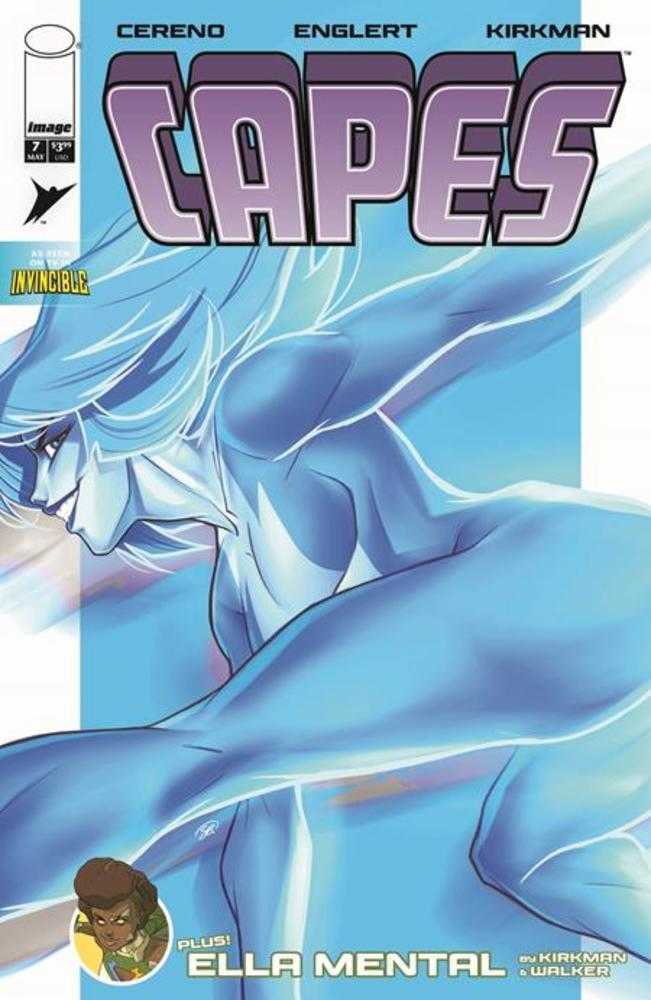 Comic book cover of 'Invincible Universe Capes #7 Cover D Sweeney Boo Variant'