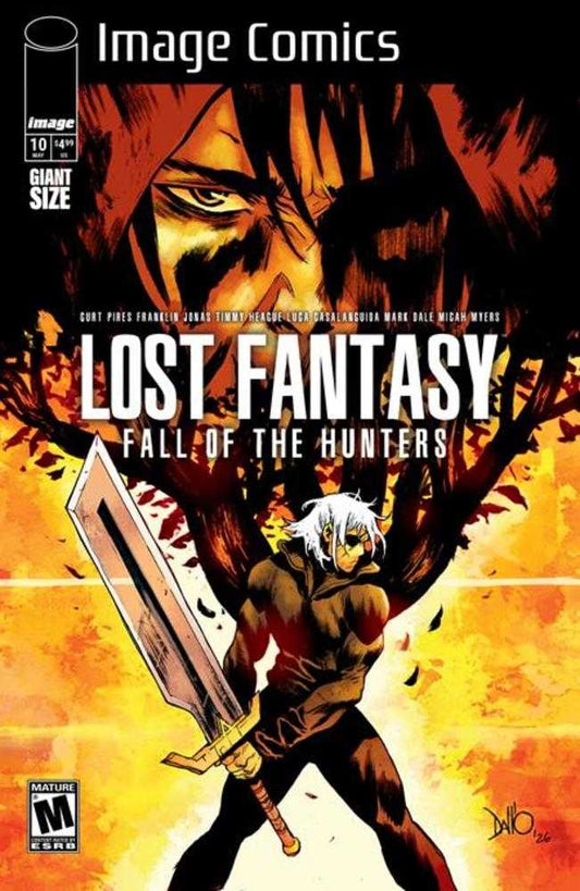 Comic book cover of 'Lost Fantasy #10 Cover B Maxi Diallo Variant'