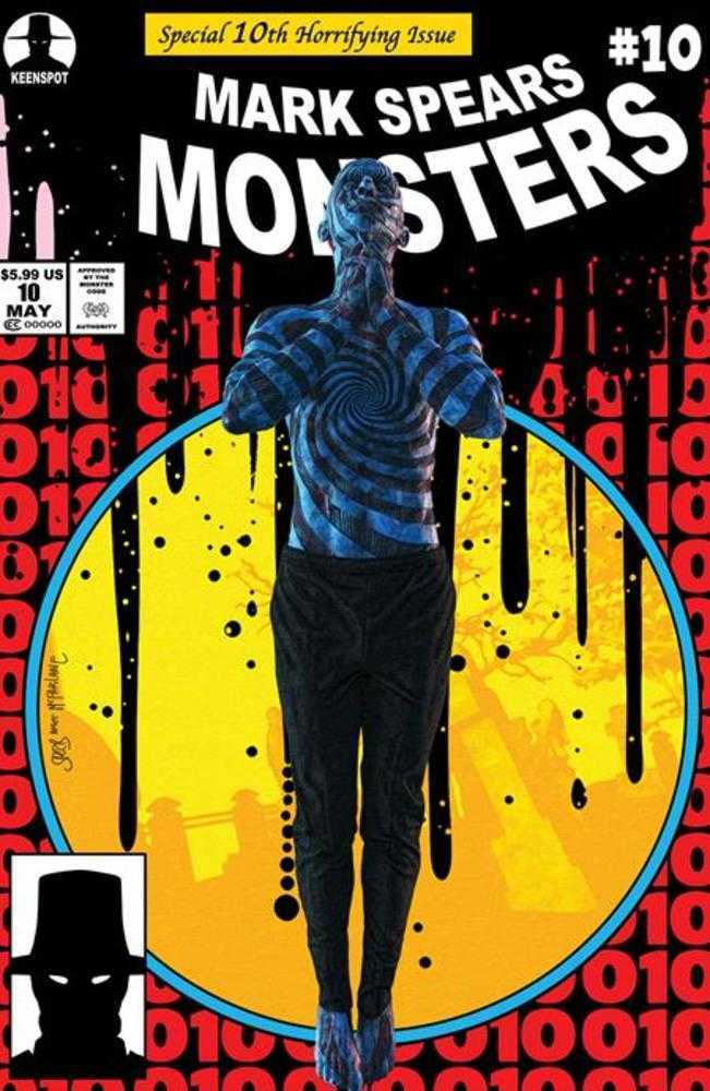Comic book cover of 'Mark Spears Monsters #10 Cover B ASM #300 Unholy Homage Variant'