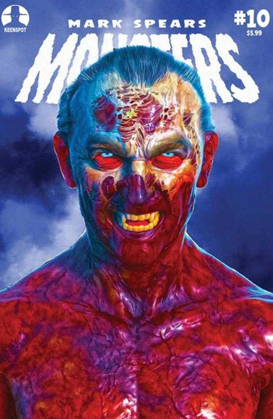 Comic book cover of 'Mark Spears Monsters #10 Cover E Dracula Immortal Variant'