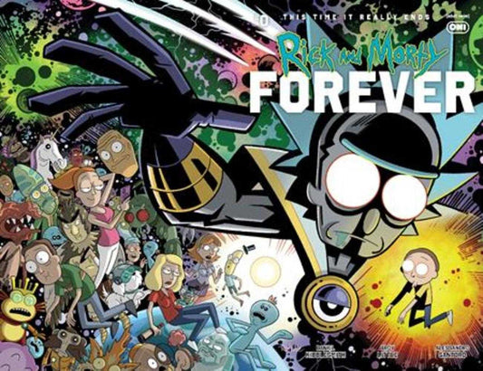 Comic book cover of 'Rick And Morty Forever #0 (One Shot)'