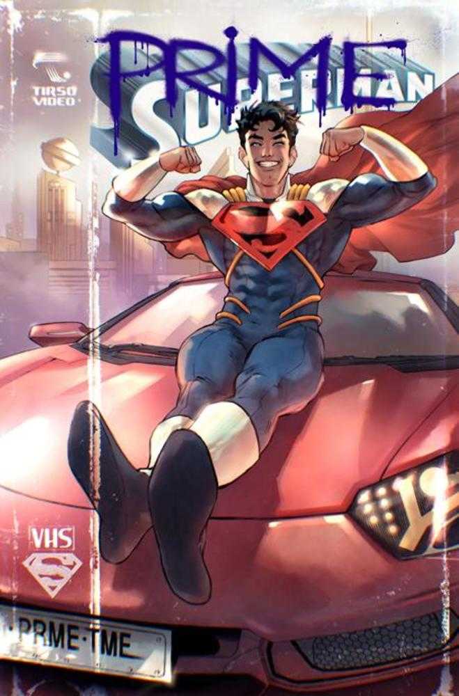 Comic book cover of 'Superman #38 Cover E Tirso Cons Card Stock Variant'