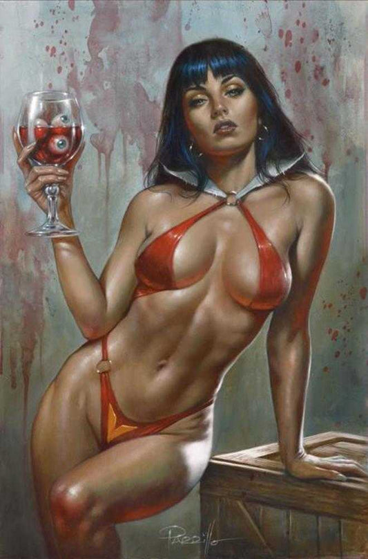 Vampirella (2026) #2 Cover F Lucio Parrillo Metal Full Art Cover Variant