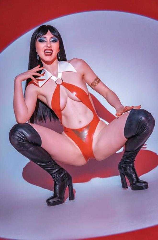 Vampirella Armageddon #11 Cover F 1 in 10 Lauren Delorean Cosplay Full Art Variant PRESALE 5/27