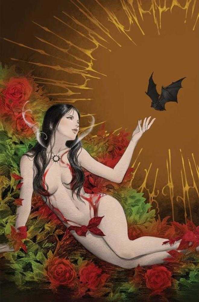 Comic book cover of 'Vampirella Armageddon #11 Cover H Inc 1:15 Leirix Li Full Art Variant'