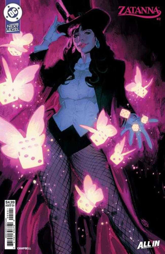 Comic book cover of 'Zatanna (2026) #2 Cover B David Talaski Card Stock Variant'
